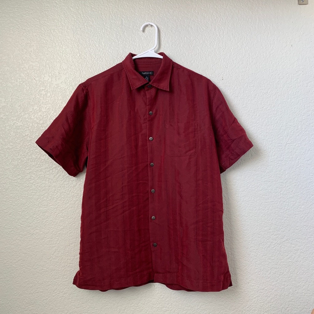 VanHueson Burgandy Shirt